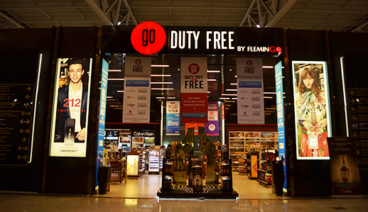 Our duty-free retailing business is growing at 30%
